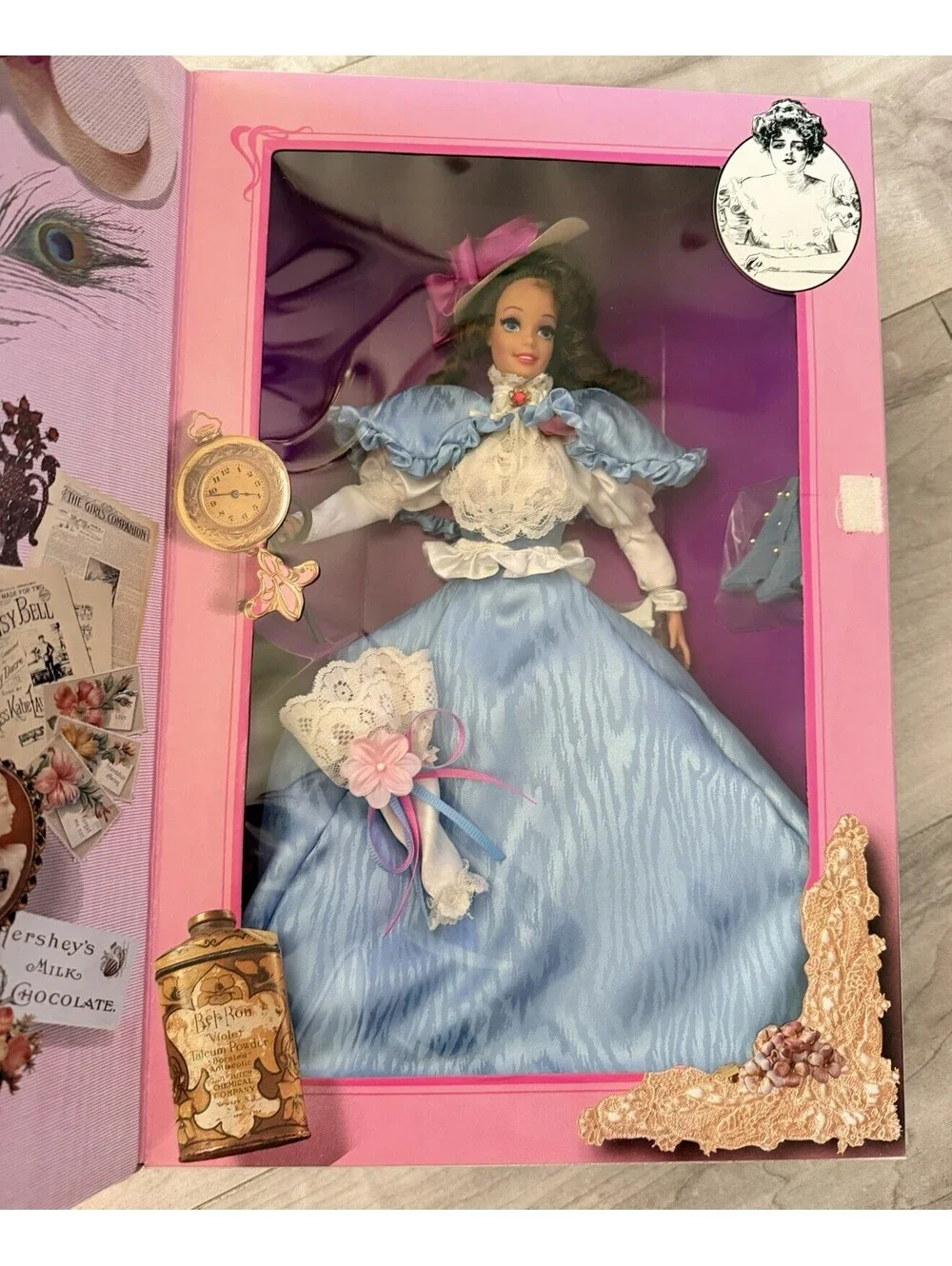 Vintage 1993 Gibson Girl Barbie Special Edition The Great Eras Collection #3702